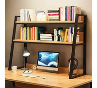 2 Niveaux Bibliothèque De Bureau, Étagère Organisateur De Bureau, Petite Étagère De Bureau, Étagère À Poser Sur Bureau, Présentoir Multifonctionnel Pour Bureau, Décoration D'intérieur, Cuisine ( Color