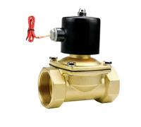 2'' Normally Closed Brass Solenoid Valve 24V 12V 220V 110V Water/Gas Solenoid Valves(BSP_110VAC_NBR-SEAL)