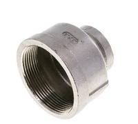 2'' NPT x 1'' NPT Socle rond en acier inoxydable 16 Bar