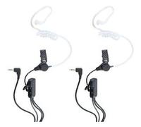 2 oreillettes avec microphone pour Talkie Walkie G