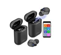 : 2 oreillettes intra-auriculaires avec fonction traduction IHS-685.tl