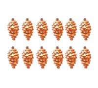 2 Ornements de Vacances en Forme de en Plastique Finition de Couleur Luxueuse décoration de noël pour Arbre Maison présentoirs de Vente détail décorations de noël