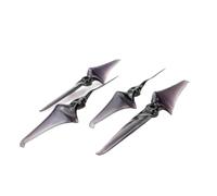 2 ou 4 Paires d'hélices Avan Longue portée 6 Pouces 6038, Couleur Noire, CW CCW, compatibles avec Multicopter RC(2 Pair-Color Ramdon)