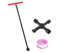 2. Outil utilitaire multifonction en acier au carbone pour robinet d'armoire électrique - Accessoires industriels