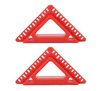 2 outils de révélation de boîtier de porte et de fenêtre outil de marquage de révélation de garniture en plastique de 3/16 1/4 pouces pour le travail du bois Construction précise