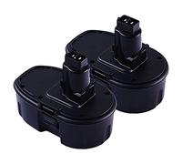 2 Pack 18V 3.0Ah Ni-Mh Replacement pour Dewalt Batterie DC9096 DE9039 DE9095 DE9096 DE9098 DW9096 DW9095 DW9098