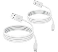 [2 Pack] 1m Câble Chargeur iPhone certifiés MFi Apple, Cordon de câble Apple Lightning vers USB 1 mètres [354]