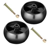2 Pack 734-04155 Kit de roue et boulon pour pont de tondeuse remplace pour MTD RZT42 Cub Cadet XT1-LT46, troy bilt 938-3056, 734-04579, Toro 112-0677, Craftman LT1040, LT1045 Tracteurs