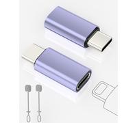 2 Pack Adaptateur Lightning Vers Usb C Pour Iphone 15/16 Pro/16 Plus/Pro Max, Samsung S24, Supportant La Charge Et Le Transfert De Données, Câble De Charge De Type C, Pas Pour Audio/Otg/Head[Z689]