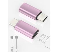2 Pack Adaptateur Lightning Vers Usb C Pour Iphone 15/16 Pro/16 Plus/Pro Max, Samsung S24, Supportant La Charge Et Le Transfert De Données, Câble De Charge De Type C, Pas Pour Audio/Otg/Head[Z120]