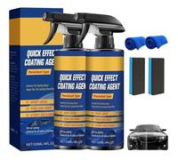 2 Pack Advanced Car Quick-Acting Coating Agent Spray 3-in-1 Quick Effect Coating Agent Car Coating Spray Multi-Functional Coating