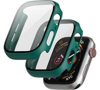 2 Pack Apple Watch Series Se/6/5/4 Case With Screen Protector,Compatible With Apple Watch Series Se/6/5/4 40mm,Hd Clear Protective Case Cover For.[G101]