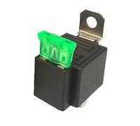 2 Pack Automotive Fuse And Relay Kit - 30A 12V Relay With Pre-Wired Harness, Heavy Duty 14 AWG Cable & ATC Fuses, Cořrosion -Resistant For Reliable, RV, And Vehicle Electrical Systems