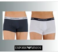 2-Pack Boxer Homme En Coton Élastique Logo EMPORIO ARMANI