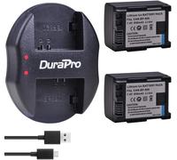 2 Pack BP-808 BP 808 Battery + Dual USB Charger for Canon BP-827 BP 827 BP-819 BP-807 BP-809; Canon HG31 XA10 HF20 HF10 HF100 HF100E HG20 HG21 ers