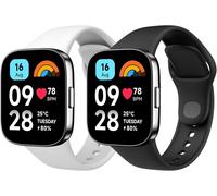 2 Pack Bracelet De Montre Compatible Avec Xiaomi Redmi Watch 3 Active Uniquement, Bracelet De Sport De Remplacement En Tpu Pour Homme Femme[Mon9260774]