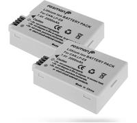 (2 Pack Canon LP-E8 (7.4V / 2000mAh) Remplacement Batterie Pack pour Canon EOS 700D,550D,600D,650D,Rebel T2i,T3i,T4i,T5i,Kiss X5