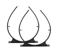 2-Pack Cap Headband - Sturdy Shock-Resistant Headband For Caps, Hat Accessory For Graduates | Hat Insert, Party Hair Hoop Photo Props, Reusable Bachelor Hairpiece Stab