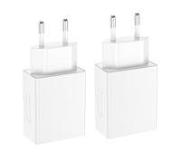 (2 Pack) Chargeur Rapide USB C 20W pour iPhone 17/16/15, Adaptateur Secteur | Compatible iPhone 16e/14/13/12/11, iPad Pro/Air/Mini, AirPods, Galaxy S25/S24/S23/S22/S21, Pixel et Xiaomi