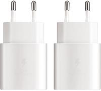 2 Pack Chargeur Super Rapide Type C 25w Pour Samsung Galaxy A54 A53 A34 A20e A14 A13 M54 M53 M13 5g S23 S22 S21 S20 Fe Ultra Plus S10 Pour Iphone, Ipad, Super Fast Charging Usb C Chargeur Se[L3360]