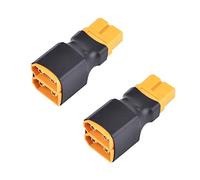 2-Pack Connecteur Parallèle XT60 Adaptateur de Parallèle 1 Fiche Femelle XT60 à 2 Fiche Mâle XT60 pour Batterie RC Lipo