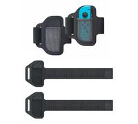 2 Pack Courroie de Jambe Compatible avec NS Switch Ring Fit Adventure Game, Ajustable Mouvement Sport élastique Bande de Jambe pour Joy-Con.