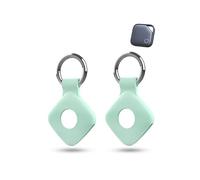 2 Pack de coques en silicone pour UGREEN FineTrack Anti-Loss Tracker, daunke Full Protection Cover (convient pour les personnes âgées, les animaux domestiques, le sac à dos, les bagages, les enfants