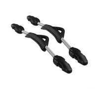 2 Pack de sangles de palme de plongée à ressort en acier inoxydable Sangles de remplacement antidérapants Boucles en acier inoxydable pour palme pour palmes Cressi Mares en acier inoxydable (M noir)