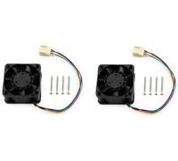 2 Pack Dedicated DC Cooling Fan for Jetson Nano 5V Fan Support PWM Speed Adjustment with Strong Cooling Air,4PIN Reverse-Proof Connector 40mm×40mm×20mm