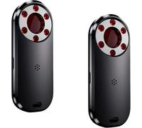 2 Pack détecteur de caméra caché Anti-sournois Anti-Surveillance vulnérabilité Espion GPS caméra détecteur Scan Tracker Privacy Protector pour Bureau Salle de Bain Hôtel