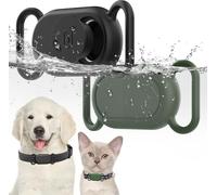 2 Pack Dog Collar Holder For Galaxy Smarttag2,Waterproof Silicone Pet Cat Cover Anti-Lost Scratch Resistant Protective Accessory For Samsung Galaxy