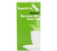 (2 Pack) - Dragonfly Tea - Org Moroccan Mint Green Tea | 20 sachet | 2 PACK BUNDLE