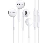 2 Pack Écouteurs pour iPhone,Intra-Auriculaires pour iPhone,Casque Filaire avec Microphone et Contrôle du Volume Compatible avec iPhone 14 Pro/14/13 Pro/13/12 Pro/12/11 Pro/11/X/XR/XS/XS Max/8P/7P