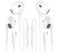 2 Pack Écouteurs USB C, Écouteurs Intra-Auriculaires Hi-FI Stéréo Type C | avec Microphone et Contrôle du Volume,pour Samsung Galaxy S23 S22 S21 S20, iPhone 15/16/Pro, Google Pixel, OnePlus