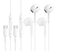 2 Pack Écouteurs Usb Type C,Écouteurs Filaires Intra Auriculaires Avec Micro Et Contrôle Du Volume,Hifi Stéréo Ecouteurs Avec Iphone 15 Plus Pro Max Samsung Galaxy S24 Plus Ultra S23 Ultra S22 S21