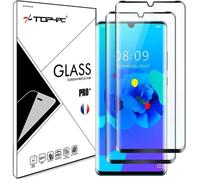 [2 Pack] Film Vitre en Verre Trempé pour Huawei P30 Pro Protection Ecran Intégrale Ultra Résistant Transparent Dureté 9H Sans [1590]