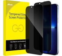 2 Pack Full Coverage Anti-Spy Screen Protector For Iphone 13 Pro 6.7 Inch Tempered Glass Film Case Friendly