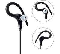2 Pack G-Shaped Earbuds,Built-in Microphone and PTT Hanging Headset Compatible with CP040 DP1400 GP300 CP88 Walkie Talkie