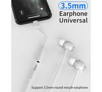 2 Pack Headphone To 3.5mm Jack Adapter For Iphone 14/13/12/11/X/8/7/Pro/Xr/Se/Max/Plus All Ios Lightning Devices For Ipad Car Music Accessories Headphone For Apple