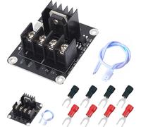 2 Pack Heating Bed Power Module MOS Tube Extension Board for 3D Printer Heating Bed Power Module 25A High Power High Current Load