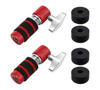 2 Pack Hi-Hat Clutch with Replacement Felts Pads, Jazz Drum Hi Hat Cymbal Clutch Hi Hat Cymbal Stand, Drum Parts
