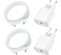 2 Pack Iphone 16/15 Charger, 20w Usb C Fast Charger With 2m Usb C To Usb C Cable For Iphone 16/15/15/16 Pro/15/16 Pro Max/16/15 Plus, Ipad Pro, Ipad Air, Ipad Mini