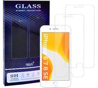 [2 Pack] ' Iphone 6/Iphone 7/Iphone 8/Iphone Se Screen Protector, Ultra Strong 9h Tempered Glass Screen Protector, Anti-Scratch, Bubble Free, Anti-Fingerprint, High Respontivity, Hd Screen