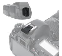 2 Pack JJC Cache Griffe + Capuchon de Protection pour Canon DSLR | Ne convient pas aux appareils photo multifonctions Canon, Vérifiez la liste des modèles compatibles avant l'achat