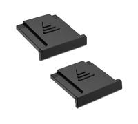 2 Pack JJC Cache Griffe Flash pour Appareil Photo Fujifilm Hotshoe, Noir | Pour Fuji XS20 XT5 XE5 XT30III X100VI X100V GFX100RF GFX100SII GFX100S GFX100 etc.