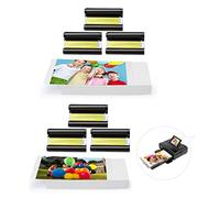 2 Pack KP-108IN 3115B001(AA) Rechange pour Canon Selphy CP1500 Papier Photo KP-108 Cartouche et Papier, pour Selphy CP1500 CP1300 CP1200 CP1000 CP910, 6 Cartouche d'encre 216 Papiers (4 x 6in)