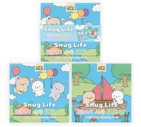 2 Pack Mini Colouring Book Snug Life Cosy Colouring Bunnies and Blooms