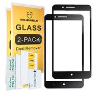 [2-Pack] -Mr Shield pour Lame de ZTE Sequoia [Japon Verre Trempé] [Dureté 9H] [Full Cover] Protection d'écran avec Garantie de Remplacement à Vie