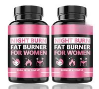 (2 Pack) Night Time Weight Loss for Women - Fat Burners for Women - Belly Fat Burner - Appetite Suppressant