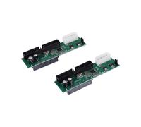 2 Pack PATA IDE to SATA Hard Drive Converter Adapter for 3.5/2.5 HDD